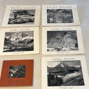 Ansel Adam’s Calendar Set along with Ansel Adam’s at 100 a lovely book. ART